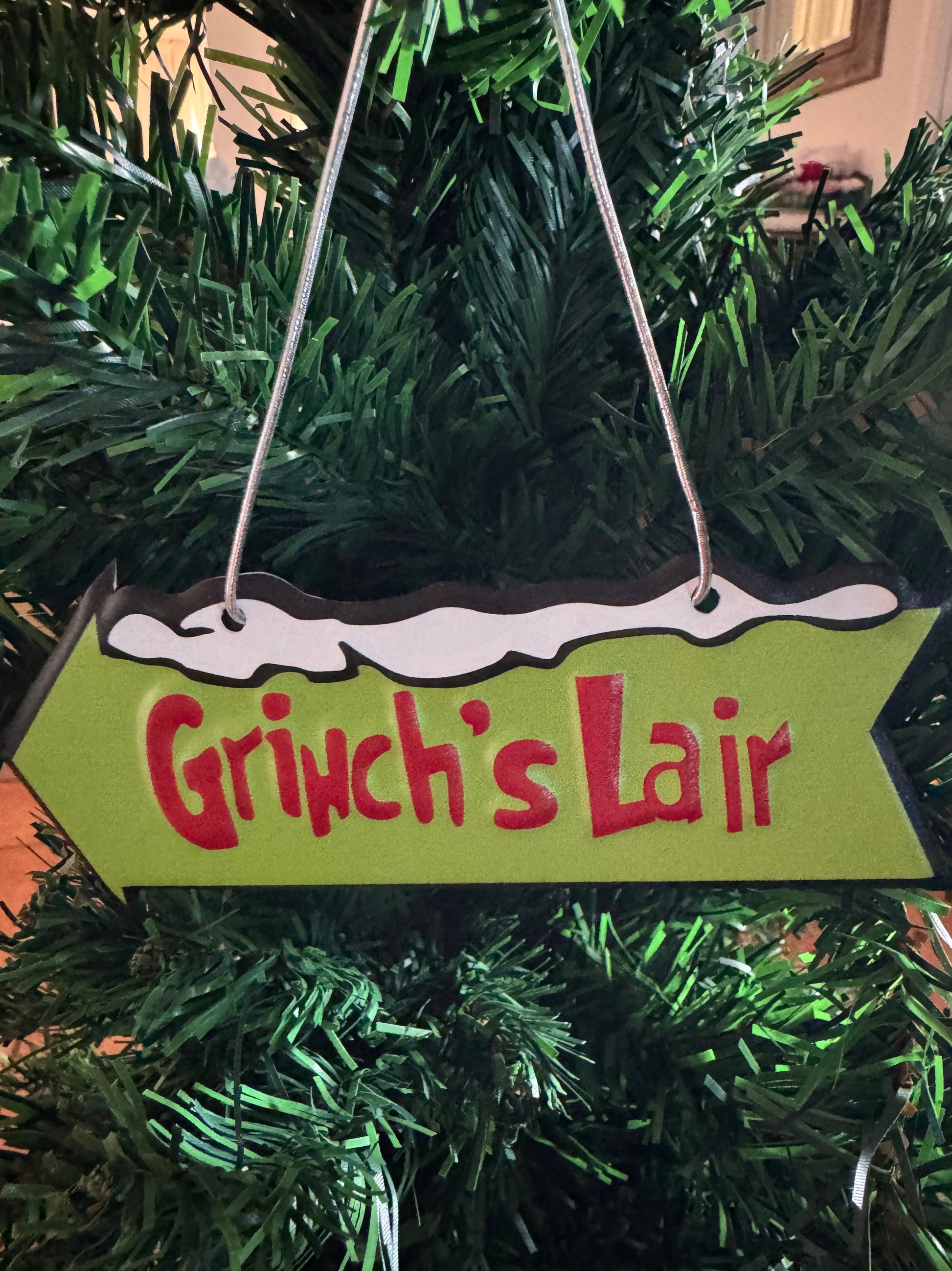 Grinch’s Lair Hanging Ornament