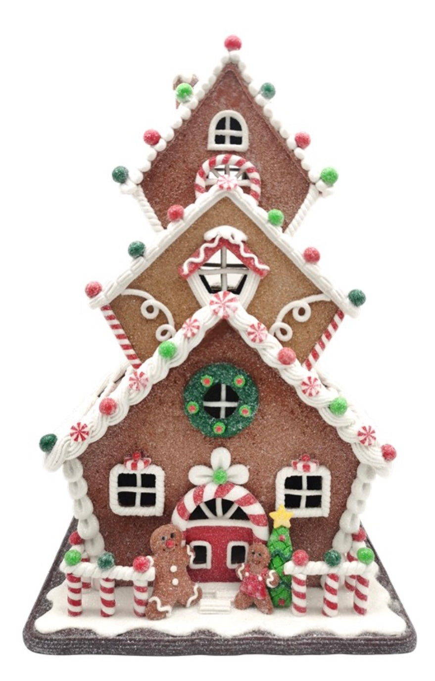 3 Tier LED Ginger House