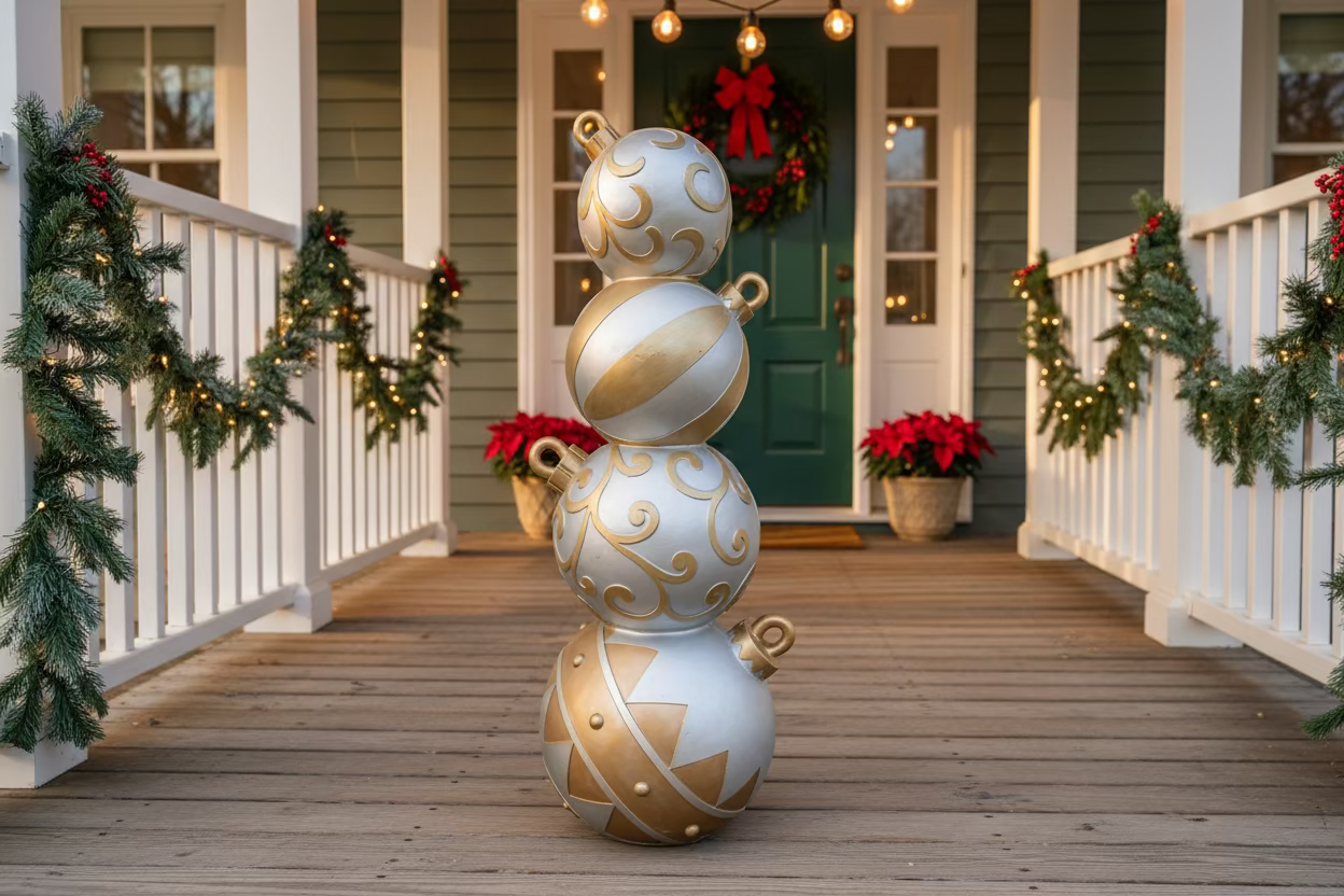 Bauble Stack 4 Bauble Stack – Cotswold Christmas Cottage
